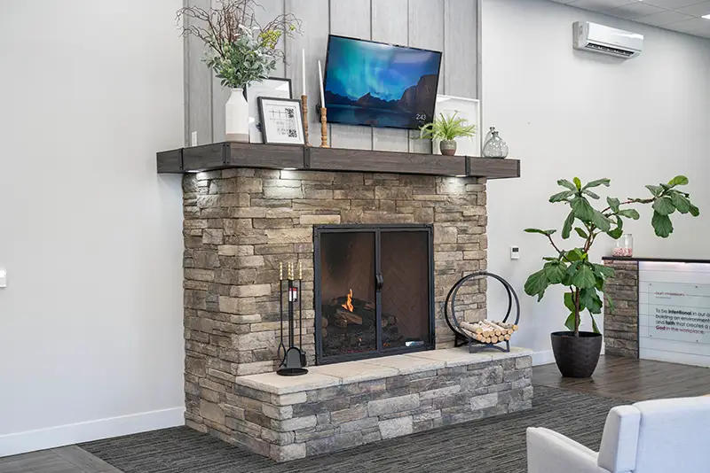 Fireplace Makeover Transformation