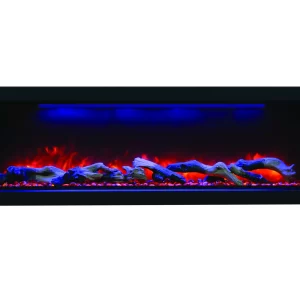 Amantii - Smart 50" Electric Deep Built-in only comes with optional black steel surround