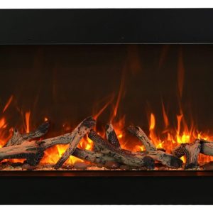 Amantii - Smart 60" unit - 14 1/4" in depth 3 sided glass fireplace