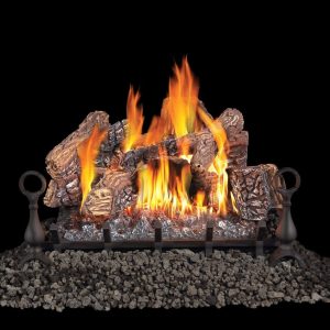 Napoleon - Fiberglow™ 30 Gas Log Set, Natural Gas, Electronic Ignition