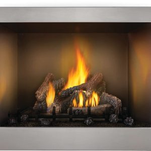 Napoleon - Riverside™ 42 Clean Face Outdoor Fireplace, Natural Gas, Millivolt Ignition