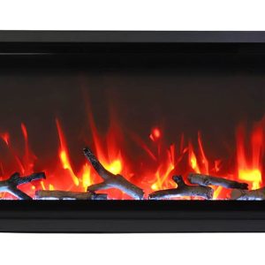 Amantii - 42" Extra Slim Featuring a 4" Depth-WiFi-3 Speed Motor-Programable Remote