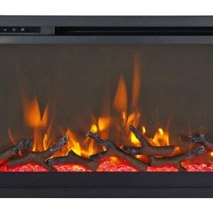Amantii - 33" Extra Slim Featuring a 4" Depth-WiFi-3 Speed Motor-Programable Remote