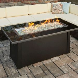 The Outdoor GreatRoom - Monte Carlo Linear Gas Fire Pit Table