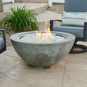 The Outdoor GreatRoom - Natural Grey Cove 42" Round Gas Fire Pit Bowl