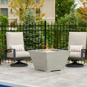 The Outdoor GreatRoom - Cove Square Gas Fire Pit Bowl