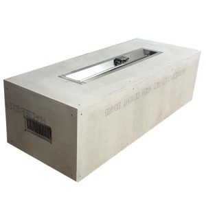 HPC Fire Inspired - Rectangle Enclosure Trough Burner Insert