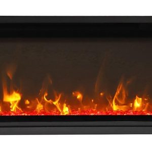 Amantii - 50" Extra Slim Featuring a 4" Depth-WiFi-3 Speed Motor-Programable Remote